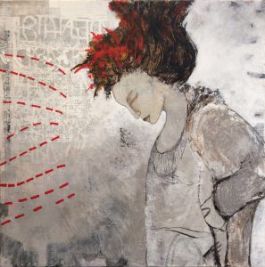 MM27 - MOODS: I won't take it, 50 x 50cm